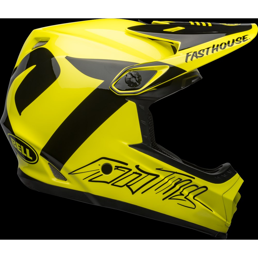 BELL MOTO-9 YOUTH MIPS SE FASTHOUSE NEWHALL HI VIZ/BLK (SM/MD) [ONC01] #