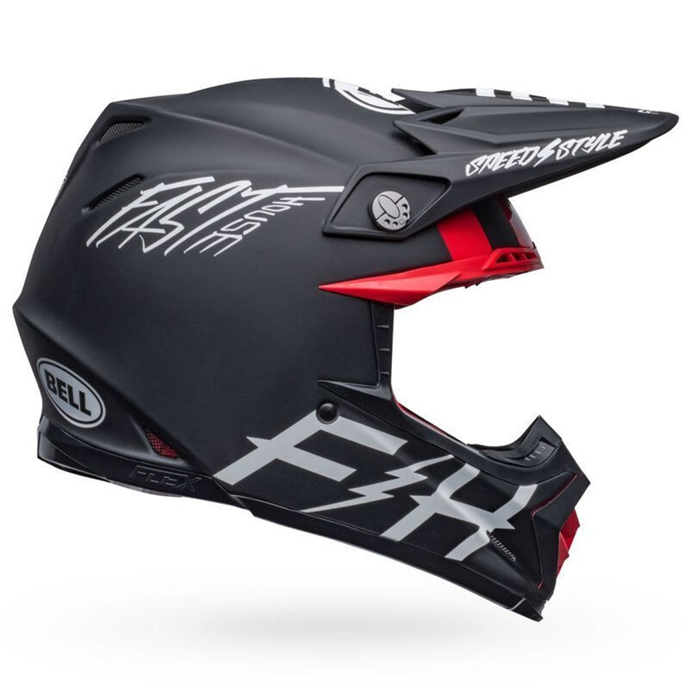 BELL MOTO-9S FLEX FASTHOUSE TRIBE M/G BLK/WHT (SM) [ONC01] #