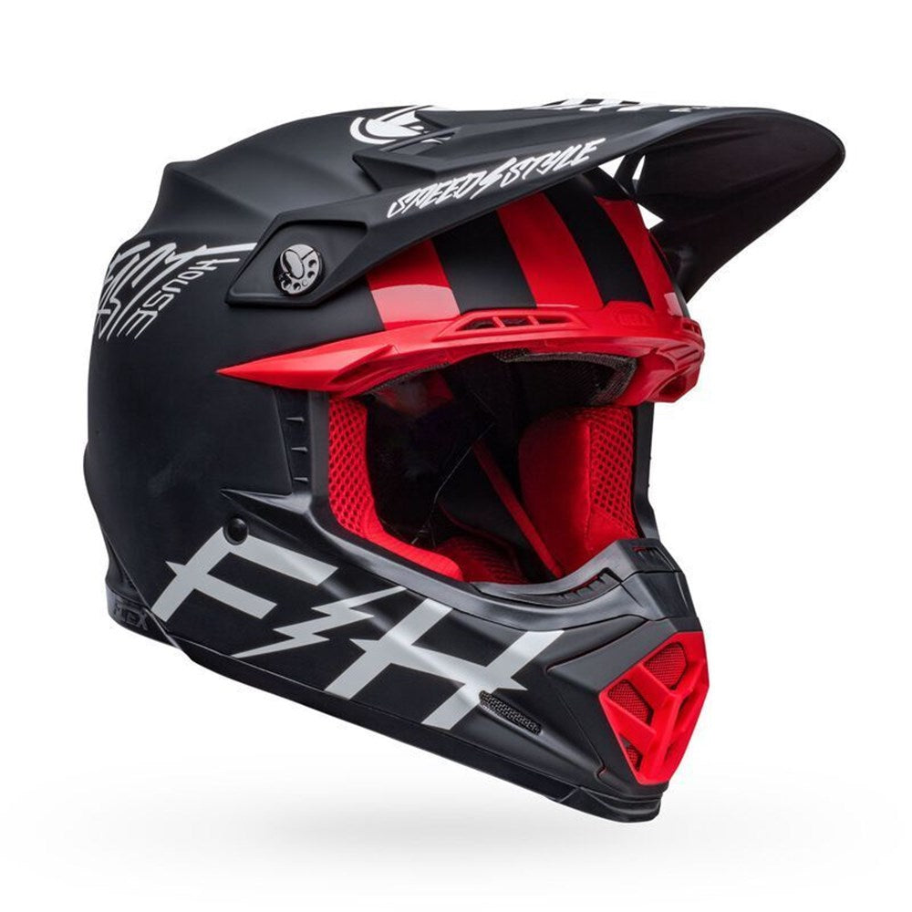 BELL MOTO-9S FLEX FASTHOUSE TRIBE M/G BLK/WHT (SM) [ONC01] #