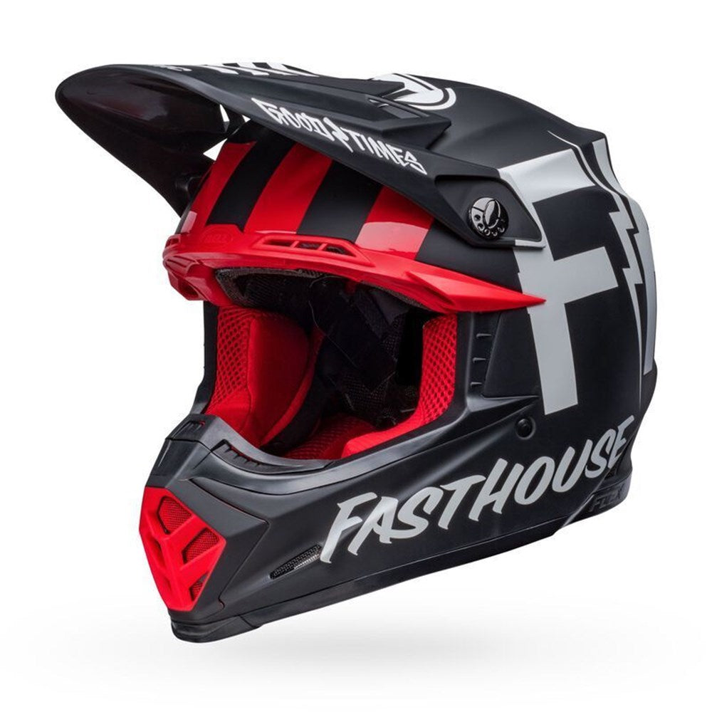 BELL MOTO-9S FLEX FASTHOUSE TRIBE M/G BLK/WHT (SM) [ONC01] #