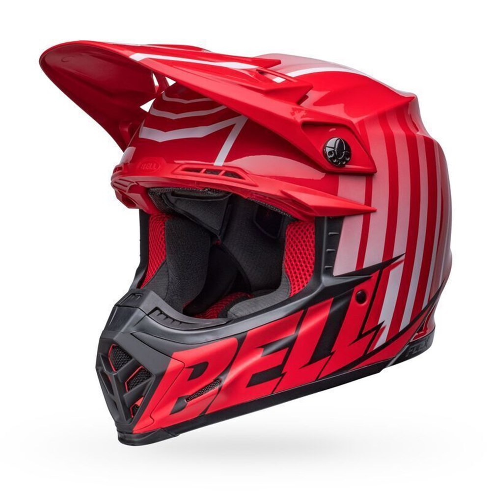 BELL MOTO-9S FLEX SPRINT M/G RED/BLK (SM) [ONC01] #
