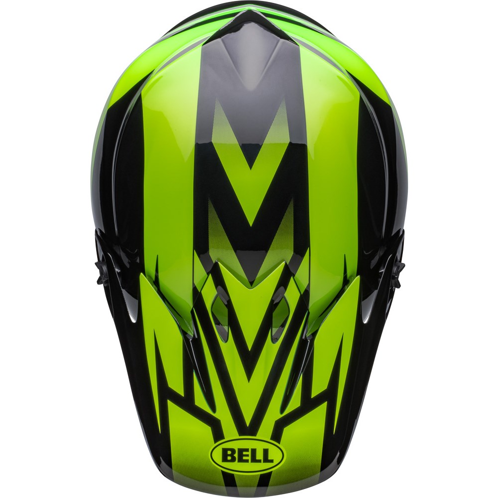 BELL MX-9 MIPS DISRUPT BLK/GRN (XL) [ONC01] #
