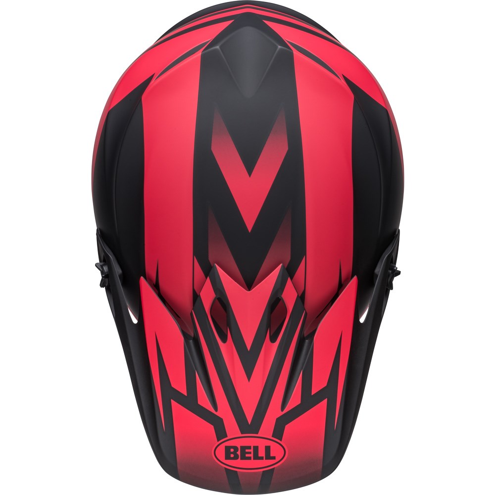 BELL MX-9 MIPS DISRUPT MATT BLK/RED (MD) [ONC01] #