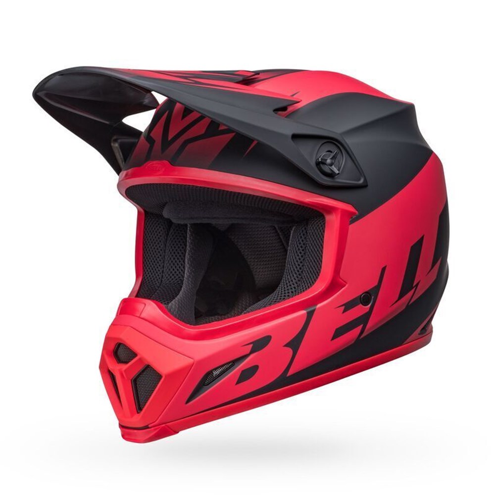 BELL MX-9 MIPS DISRUPT MATT BLK/RED (MD) [ONC01] #