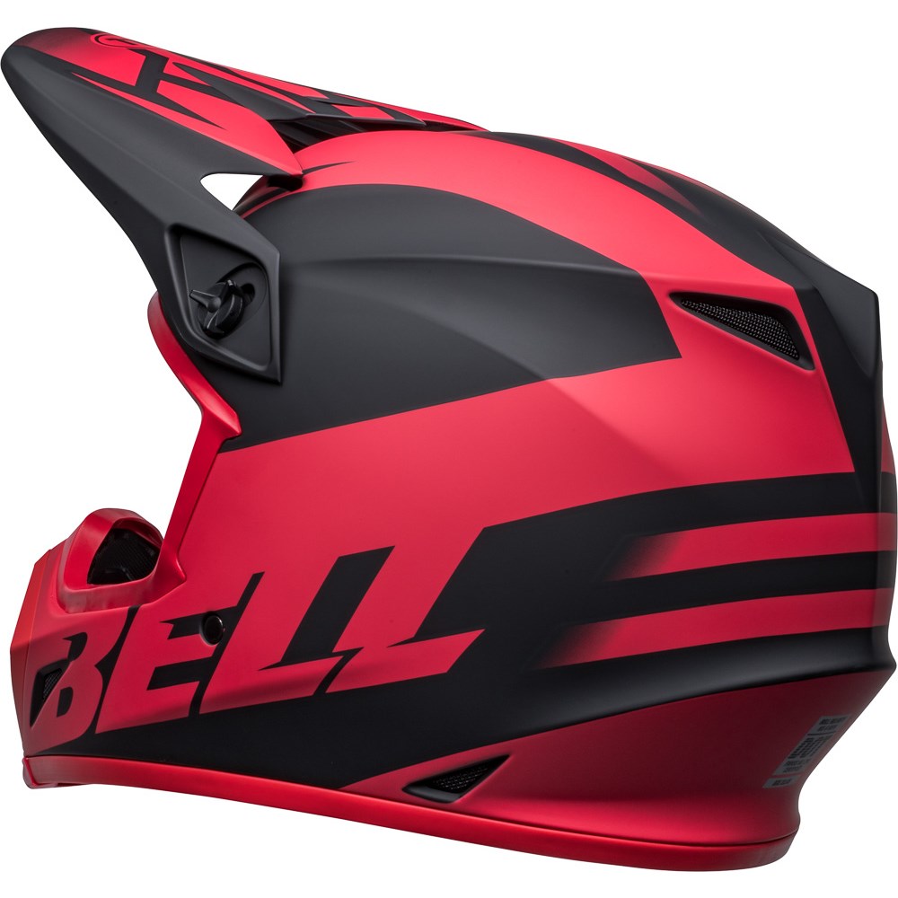 BELL MX-9 MIPS DISRUPT MATT BLK/RED (LG) [ONC01] #