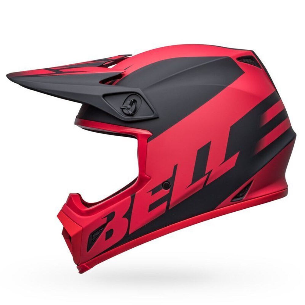 BELL MX-9 MIPS DISRUPT MATT BLK/RED (LG) [ONC01] #