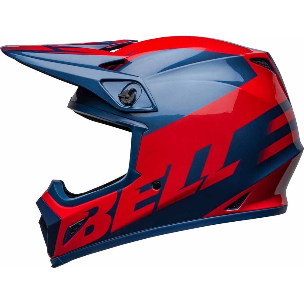BELL MX-9 MIPS DISRUPT TRUE BLUE/RED (LG) [ONC01] #