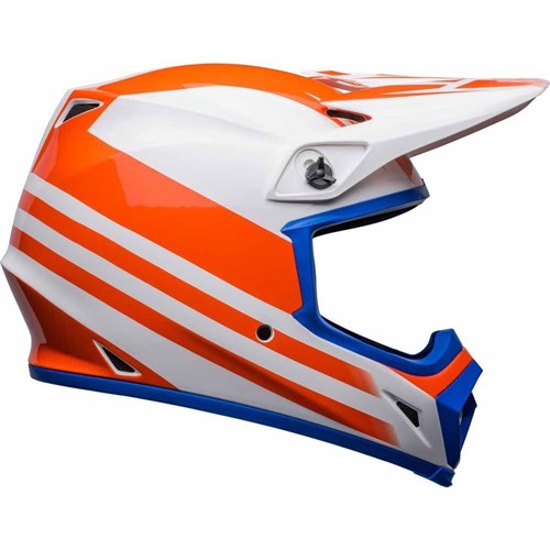 BELL MX-9 MIPS DISRUPT - WHITE/ORANGE