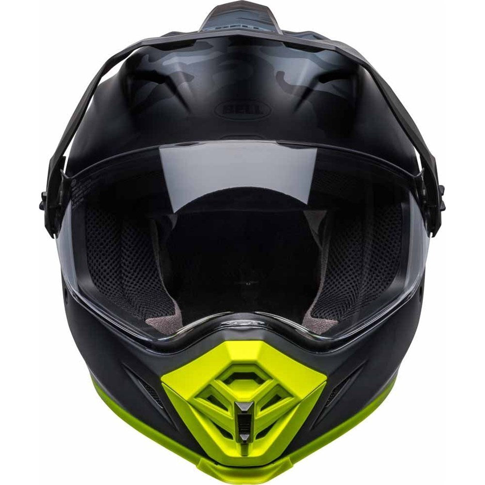 BELL MX-9 ADV MIPS STEALTH CAMO MATT BLK/HI-VIZ YEL (2XL) [ONC01] #