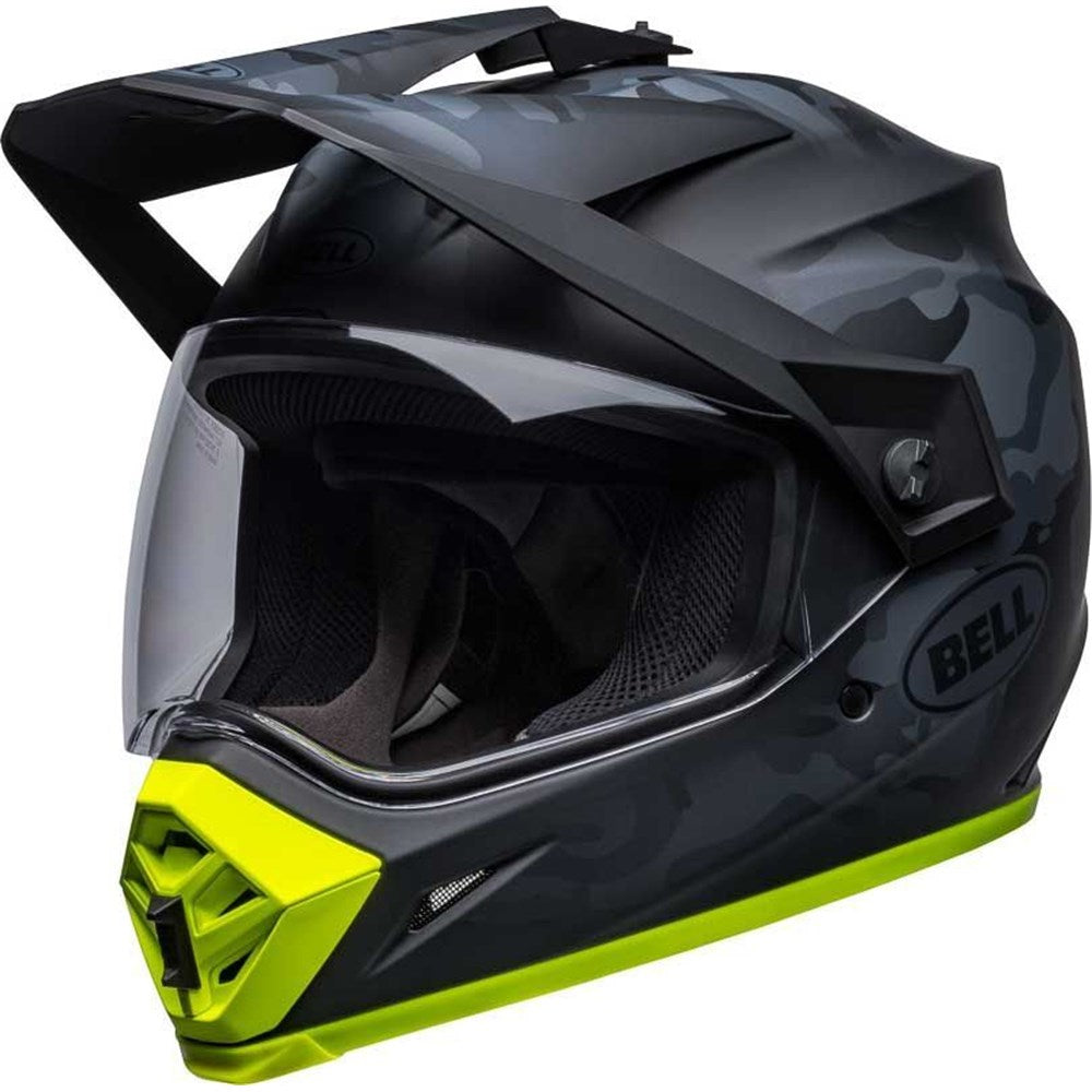 BELL MX-9 ADV MIPS STEALTH CAMO MATT BLK/HI-VIZ YEL (2XL) [ONC01] #