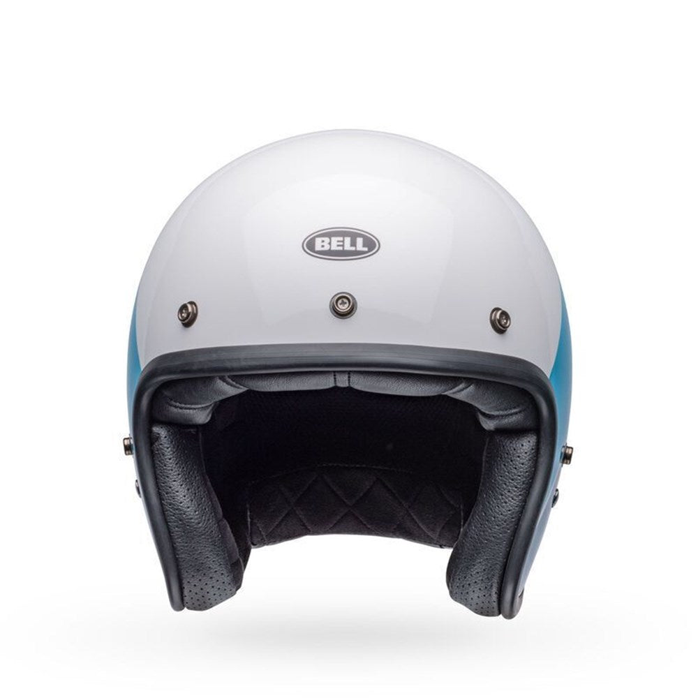 BELL CUSTOM 500 RIFF WHT/BLU (SM) [ONC01] #