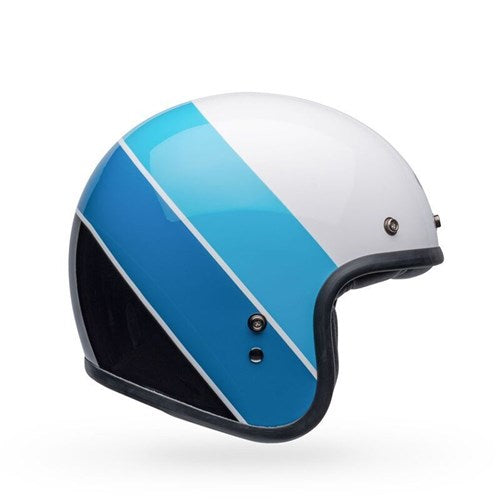 BELL CUSTOM 500 RIFF - WHITE/BLUE