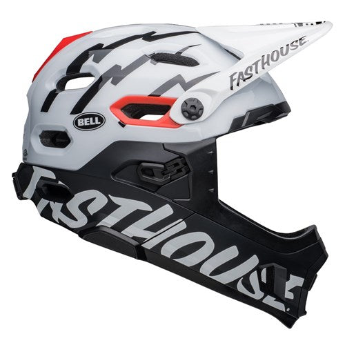BELL SUPER DH SPHR MIPS M/G BLK/WHT FASTHOUSE (LG) 22