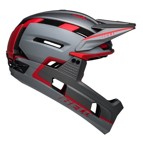 BELL SUPER AIR R SPHR MIPS MATT GRY/RED (LG) 22