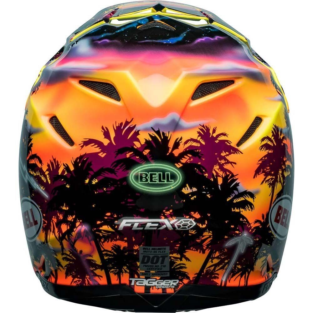 BELL MOTO-9S FLEX TAGGER TROPICAL FVR YEL/ORG (XL) [ONC01] #