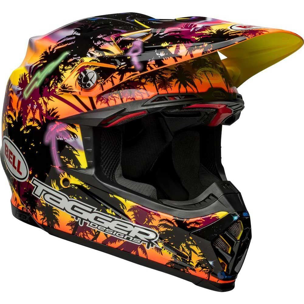 BELL MOTO-9S FLEX TAGGER TROPICAL FVR YEL/ORG (XL) [ONC01] #