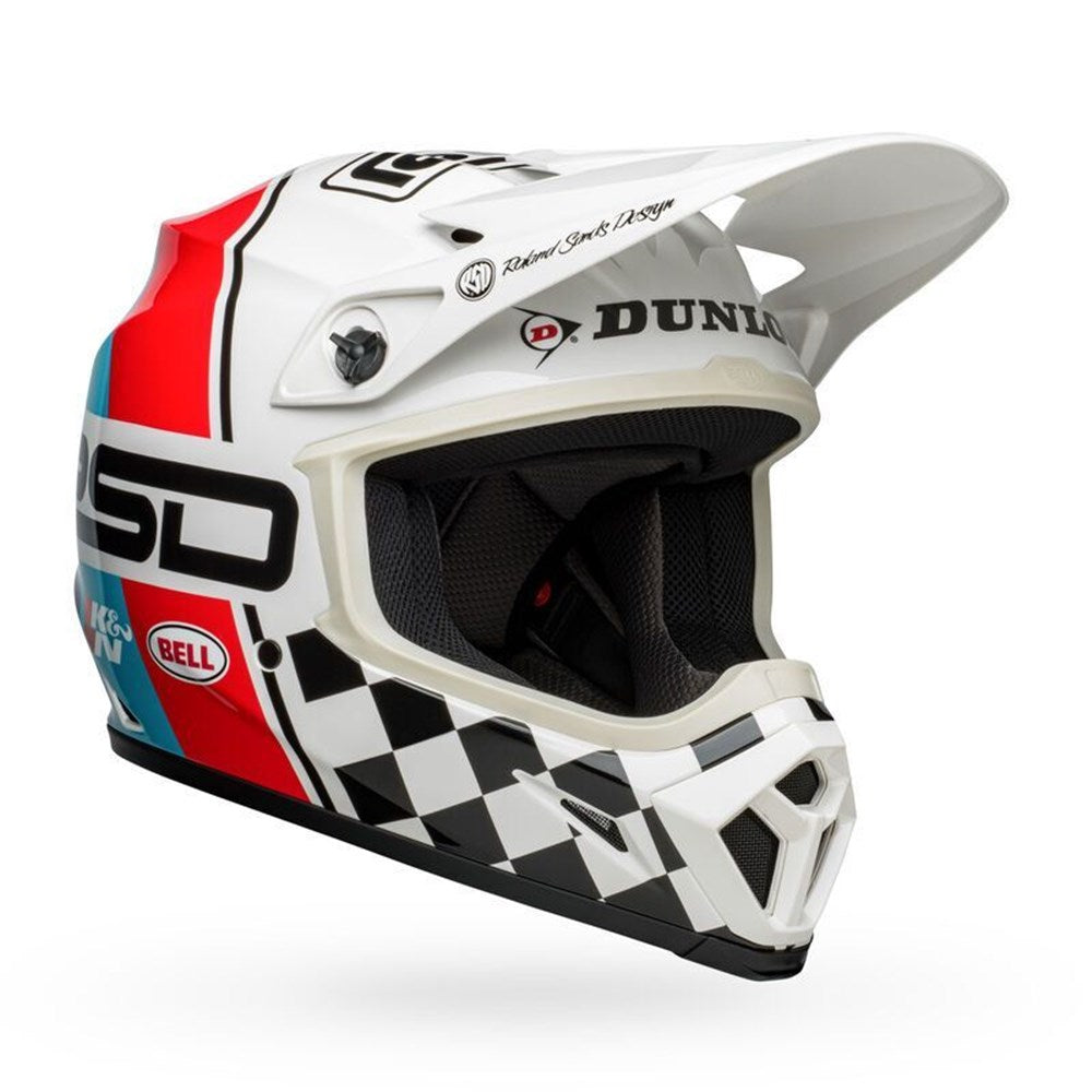 BELL MX-9 MIPS RSD THE RALLY BLK/WHT (LG) [ONC01] #