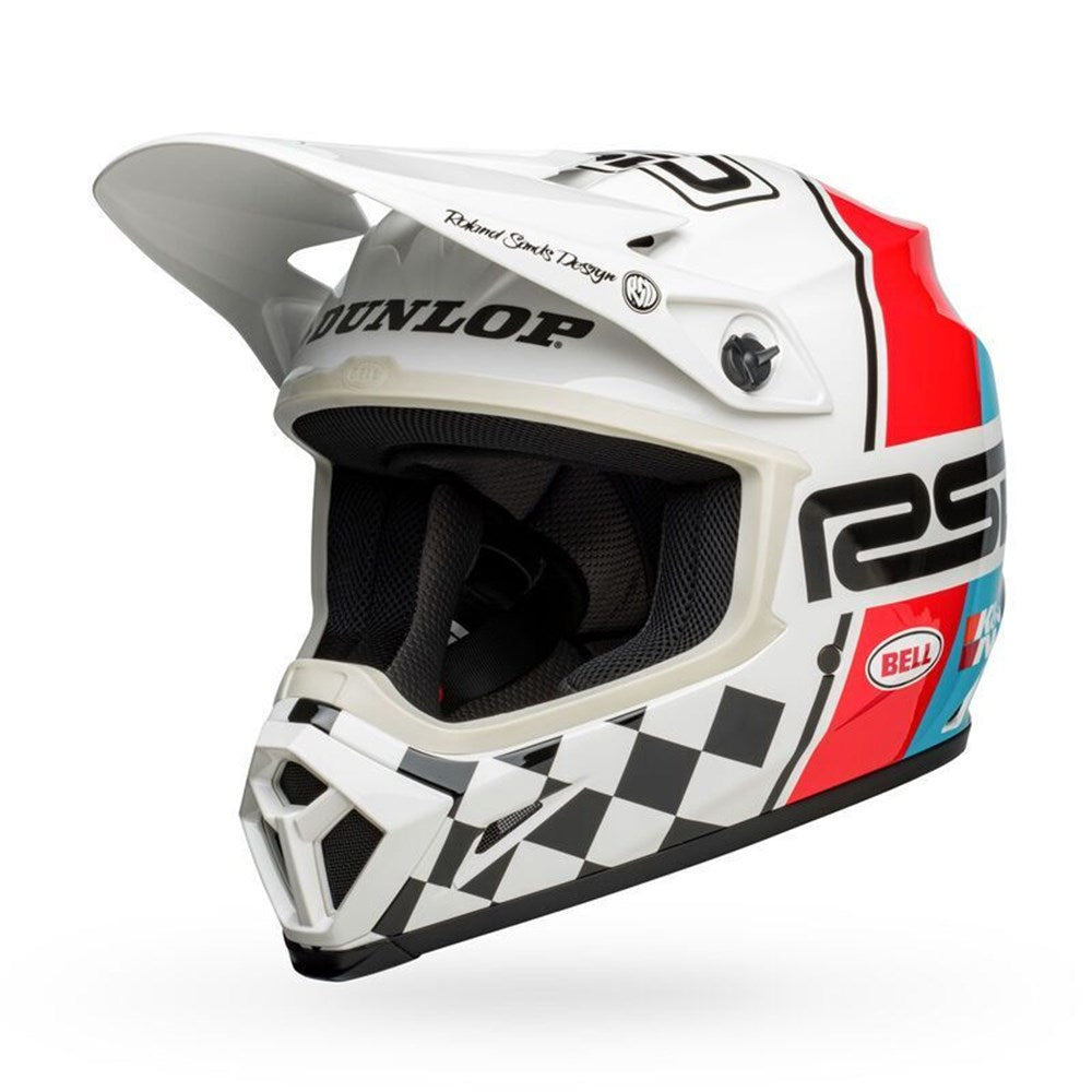 BELL MX-9 MIPS RSD THE RALLY BLK/WHT (LG) [ONC01] #