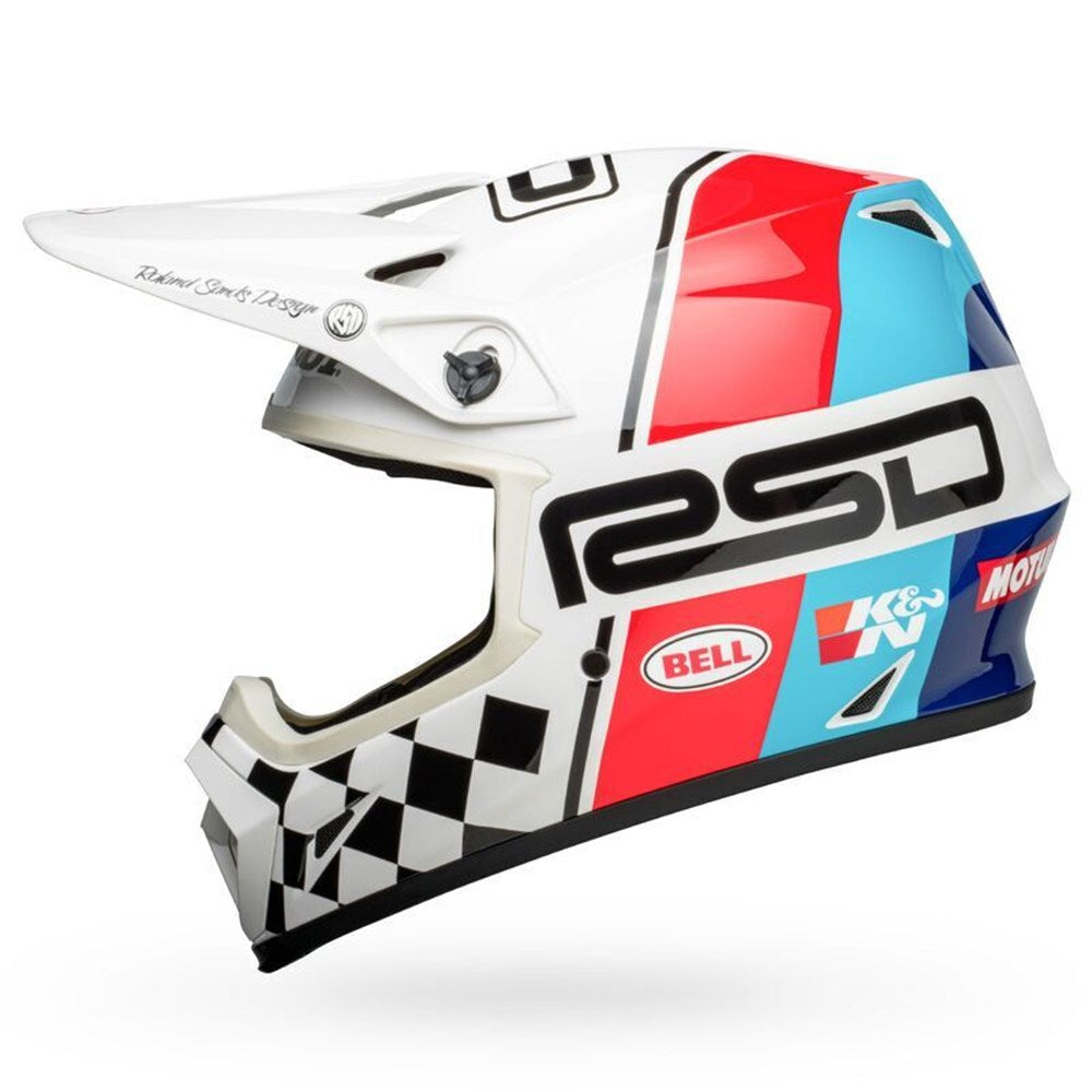 BELL MX-9 MIPS RSD THE RALLY BLK/WHT (LG) [ONC01] #