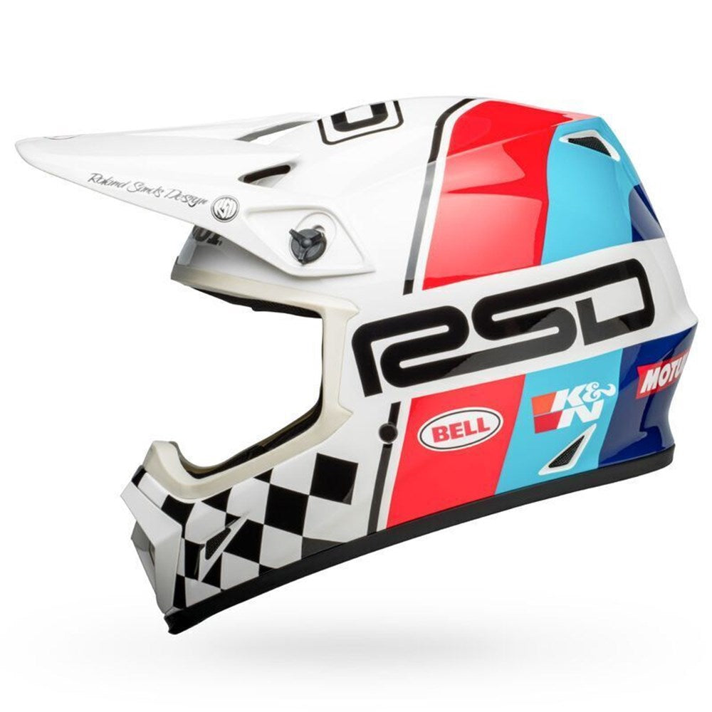 BELL MX-9 MIPS RSD THE RALLY BLK/WHT (2XL) [ONC01] #
