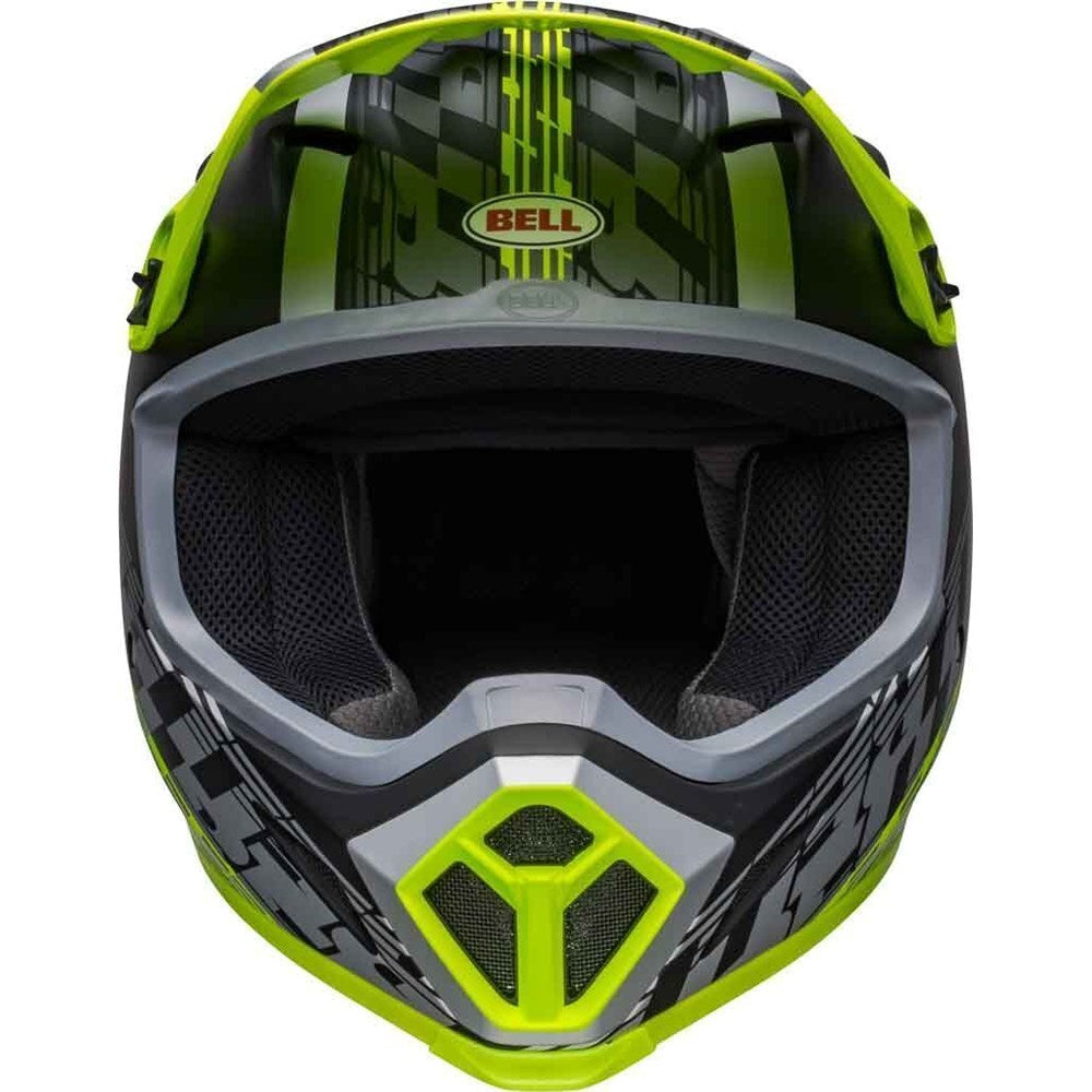 BELL MX-9 MIPS OFFSET MATT BLK/HI-VIZ YEL (2XL) [ONC01] #