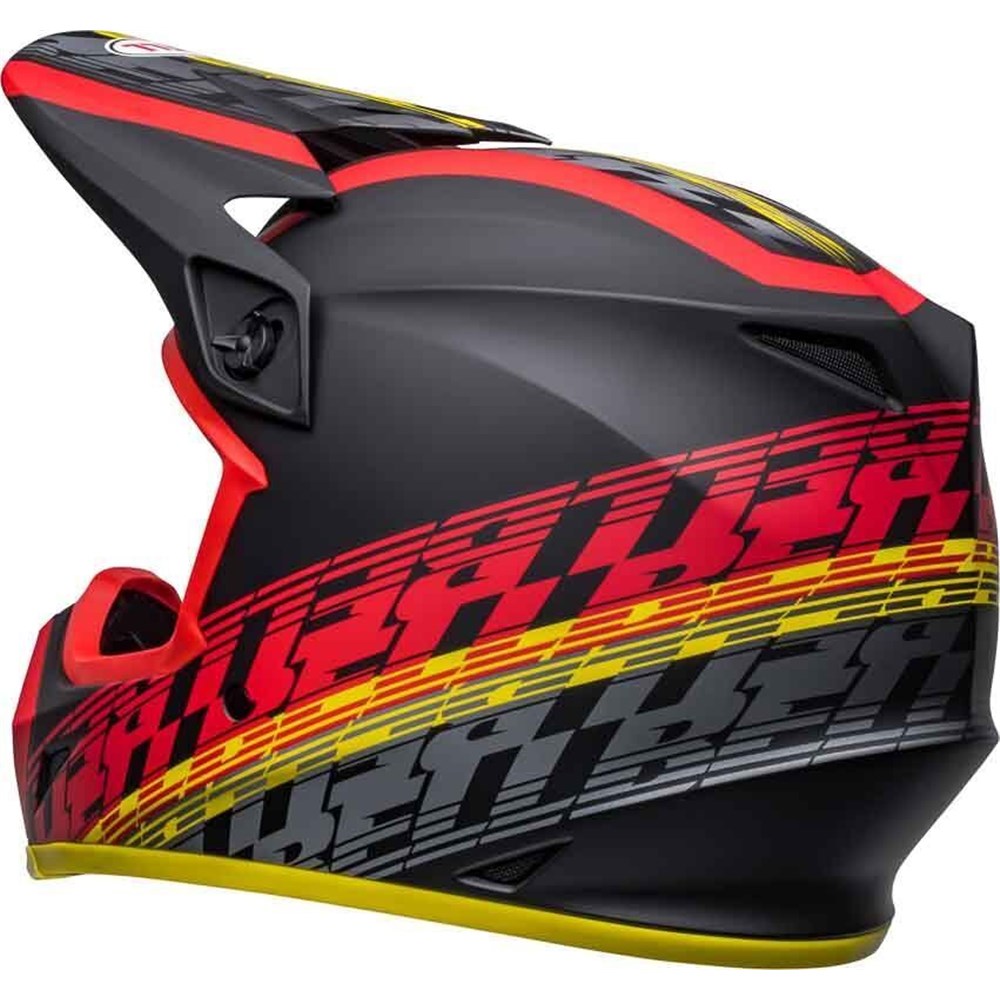 BELL MX-9 MIPS OFFSET MATT BLK/RED (2XL) [ONC01] #