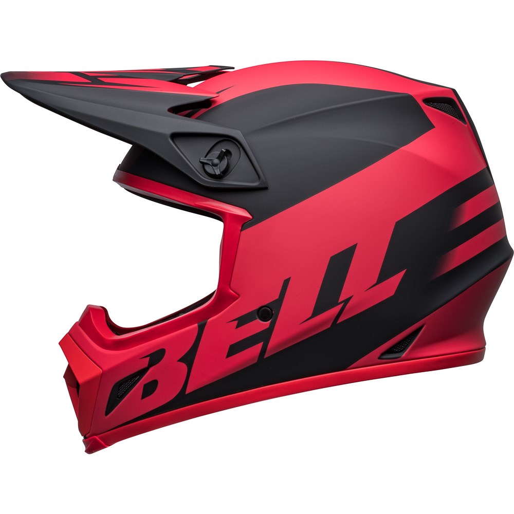 BELL MX-9 MIPS DISRUPT MATT BLK/RED (2XL) [ONC01] #