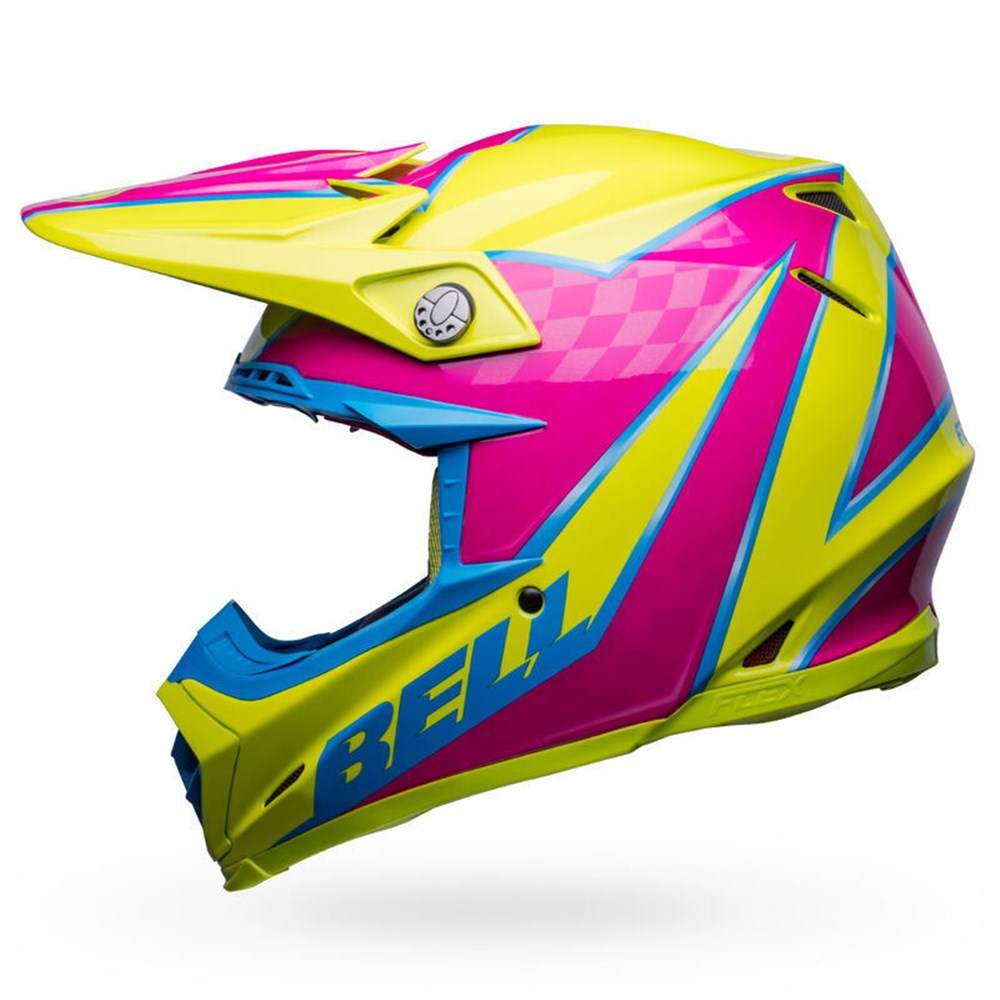 BELL MOTO-9S FLEX SPRITE YEL/MAG (SM) [ONC01] #