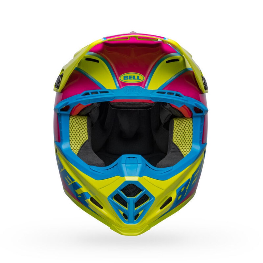 BELL MOTO-9S FLEX SPRITE YEL/MAG (MD) [ONC01] #
