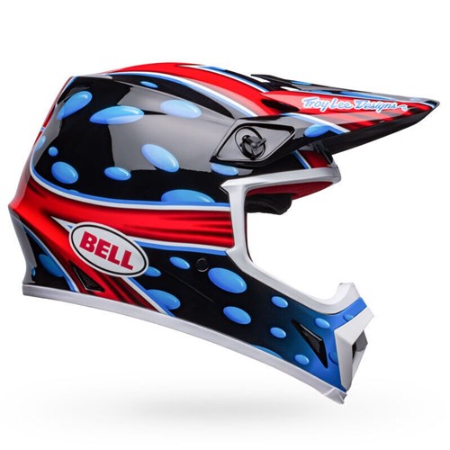 BELL MX-9 MIPS MCGRATH SHOWTIME 23 - BLACK/RED