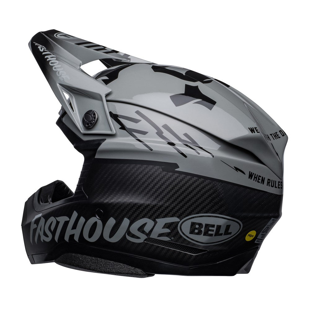 BELL MOTO-10 SPHR FASTHOUSE BMF LE M/G GRY/BLK (XS) [ONC01] #