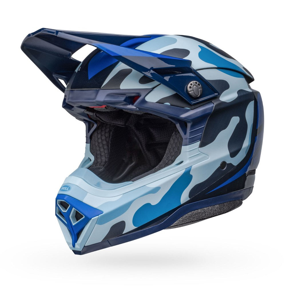 BELL MOTO-10 SPHR FERRANDIS MECHANT M/G DK.BLU/LT.BLU (XL) [ONC01] #