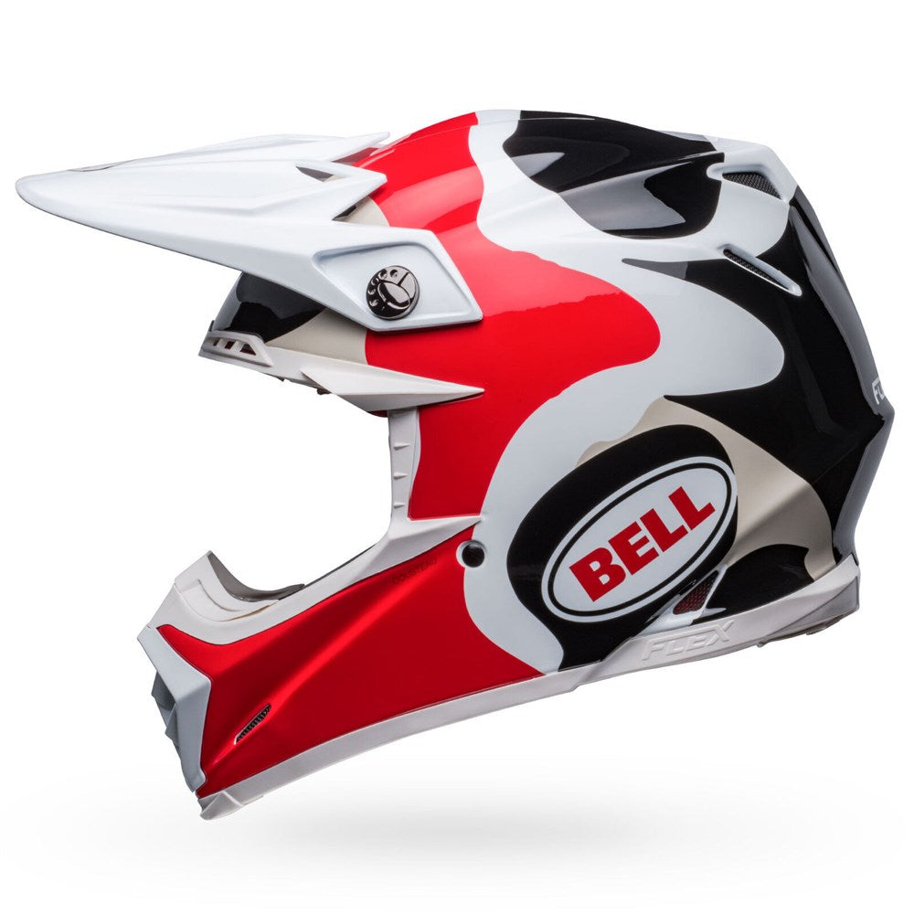BELL MOTO-9S FLEX HELLO COUSTEAU REEF M/G WHT/RED (LG) [ONC01] #