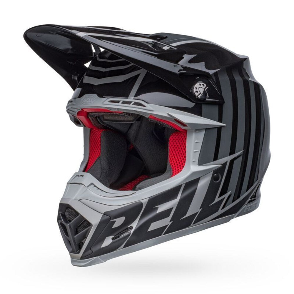 BELL MOTO-9S FLEX SPRINT M/G BLK/GRY (MD) [ONC01] #