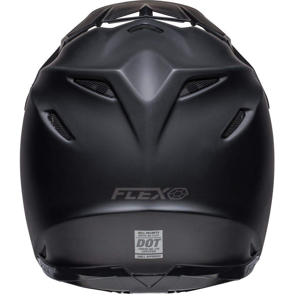 BELL MOTO-9S FLEX SOLID MATT BLK (2XL) [ONC01] #