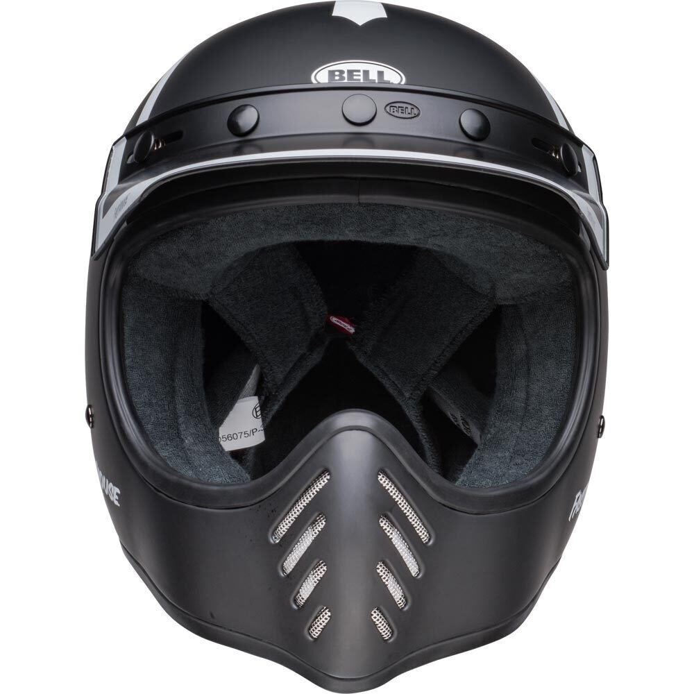 BELL MOTO-3 FASTHOUSE OLD ROAD M/G BLK/WHT (MD) [ONC01] #