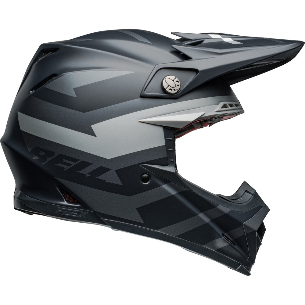 BELL MOTO-9S FLEX BANSHEE STREET BLK/SIL (LG) [ONC01] #