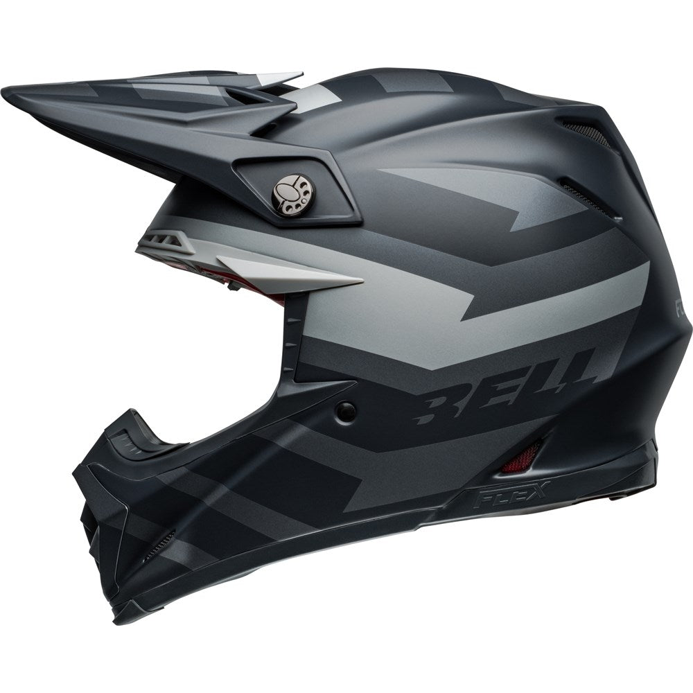 BELL MOTO-9S FLEX BANSHEE STREET BLK/SIL (XL) [ONC01] #