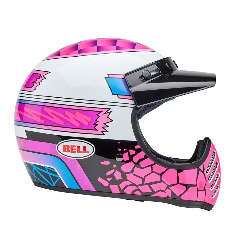 BELL MOTO-3 DEATHSPRAY LE PNK/PUR (XL) [ONC01] #