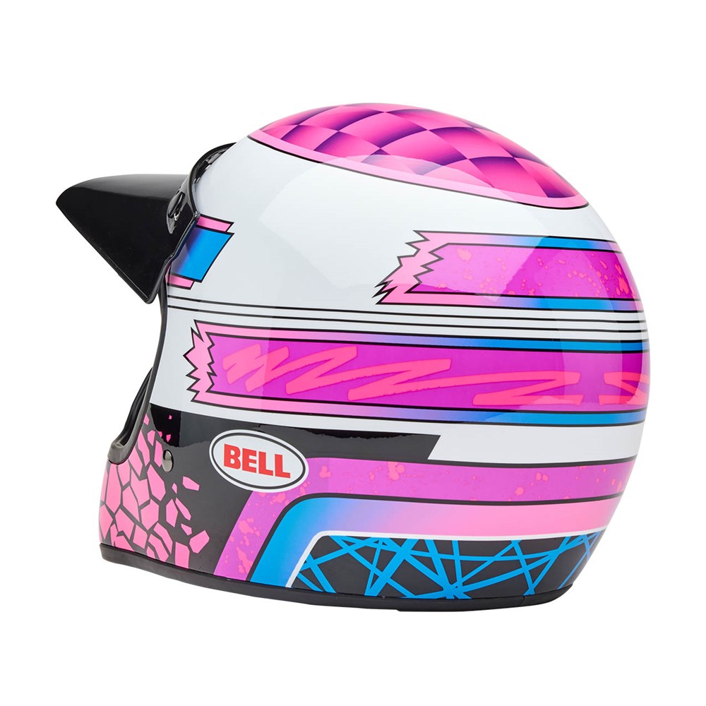 BELL MOTO-3 DEATHSPRAY LE PNK/PUR (XL) [ONC01] #