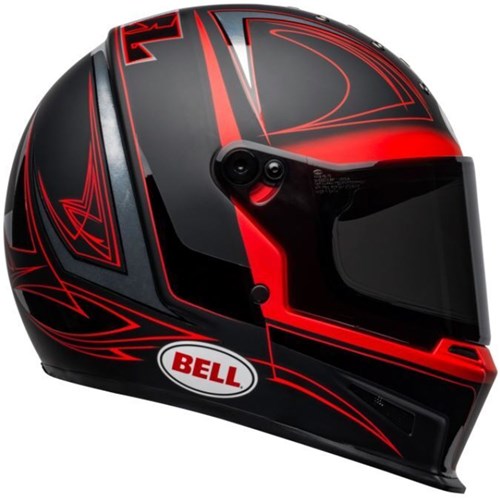 BELL ELIMINATOR SPECIAL EDITION HARTLUCK - MATTE GLOSS BLACK/RED/WHITE