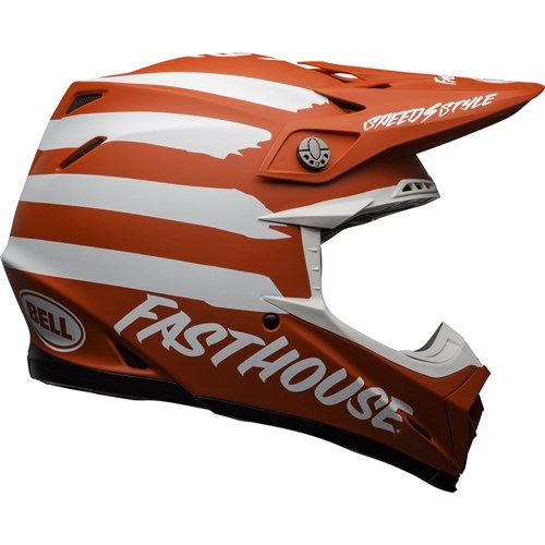 BELL MOTO-9 MIPS SPECIAL EDITION FASTHOUSE SIGNIA - MATTE RED/WHITE