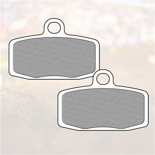 RENTHAL RC-1 WORKS BRAKE PADS - BP117 (DP514)