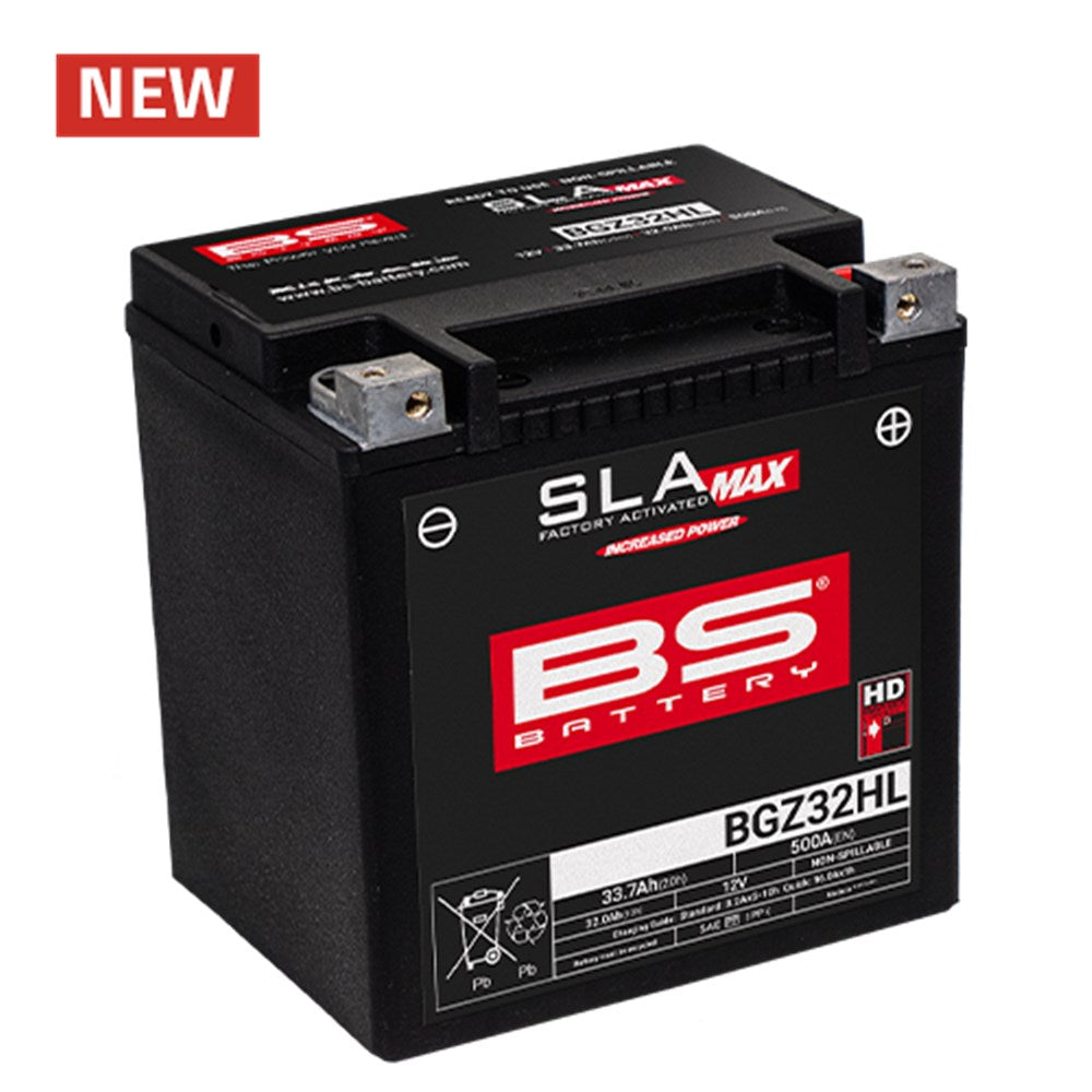 BS BATTERY SLA MAX BGZ - BGZ32HL - [CTN 4] (UN2800/CLASS 8)