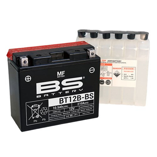 BS BATTERY MF - BT12B-BS (inc acid) - [CTN 4] (UN2796/CLASS 8 - II)