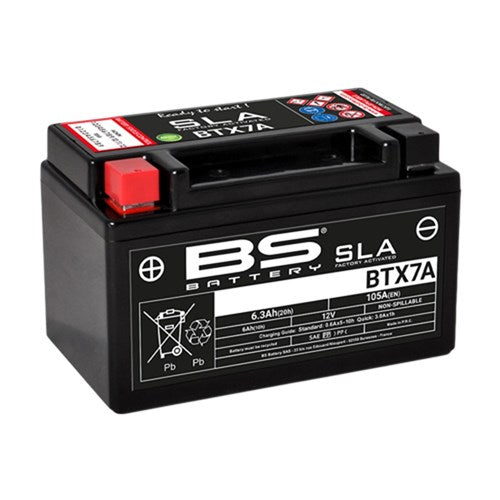 BS BATTERY SLA - BTX7A (FA) - [CTN 6] (UN2800/CLASS 8)