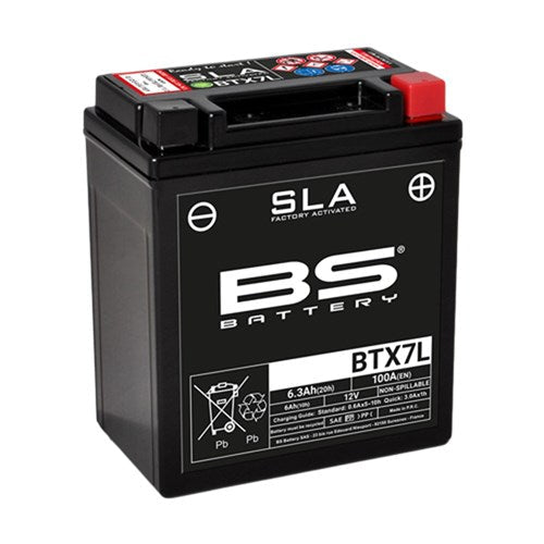 BS BATTERY SLA - BTX7L (FA) - [CTN 8] (UN2800/CLASS 8)