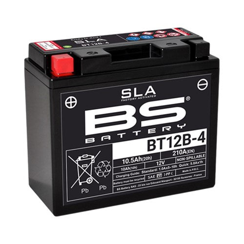 BS BATTERY SLA - BT12B-4 (FA) - [CTN 4] (UN2800/CLASS 8)