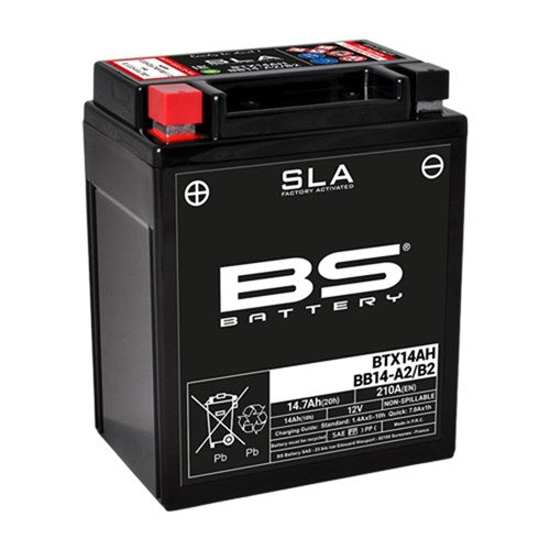 BS BATTERY SLA - BTX14AH/BB14-A2 (FA) - [CTN 4] (UN2800/CLASS 8)