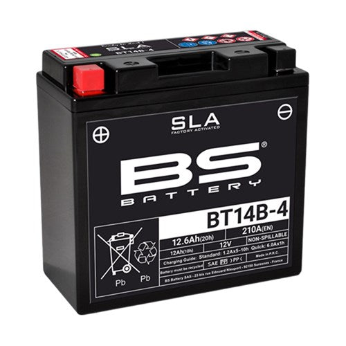 BS BATTERY SLA - BT14B-4 (FA) - [CTN 4] (UN2800/CLASS 8)